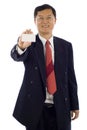 Senior Asian Business Man Royalty Free Stock Photo