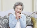 Senior asian woman Royalty Free Stock Photo