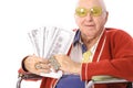 Senior bling Royalty Free Stock Photo