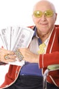 Senior bling vertical Royalty Free Stock Photo