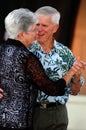 Senior couple dancing Royalty Free Stock Photo