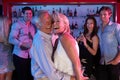 Senior Couple Having Fun In Busy Bar Royalty Free Stock Photo