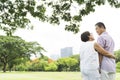 Senior Couple Leisure Outside Concept Royalty Free Stock Photo