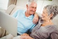 Senior couple looking at each other Royalty Free Stock Photo