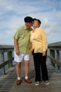 Senior couple in love Royalty Free Stock Photo