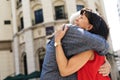 Senior couple love sweet embrace Royalty Free Stock Photo