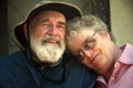 Senior couple on the porch