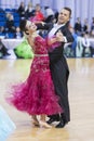 Senior Dance Couple of Goncharoiv Oleg and Borisenok Evgeniya Performs European Standard Program