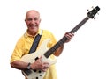 Senior guitar man Royalty Free Stock Photo