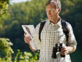 Senior hiker Royalty Free Stock Photo