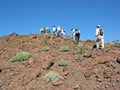 Senior hikers near the Colorado River (Arizona side)