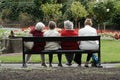 Senior ladies at the park