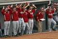 Senior league baseball world series maine dugout