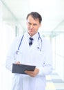 Senior man doctor Royalty Free Stock Photo