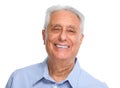 Senior man smile. Royalty Free Stock Photo