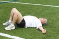 senior man stretching exercising Royalty Free Stock Photo