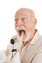 Senior Medical - Say Ahhh Royalty Free Stock Photo