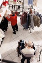 Senior people browsing for clothes Royalty Free Stock Photo