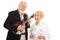 Senior Performers Royalty Free Stock Photo