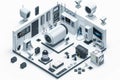 Senior protective measures in camera systems control access remotely, ensuring comprehensive security service and entryway protect