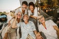 Senior Retirement Friends Happiness Concept Royalty Free Stock Photo