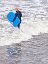 Senior in the surf