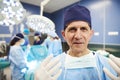 Senior surgeon ready for an operation Royalty Free Stock Photo