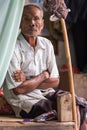 Senior Thai farmer portrait