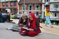 Senior tibetan pilgrims