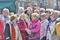 Senior Tourists of Bruges, Belgium
