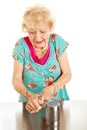 Senior Woman with Arthritis Pain