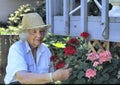 Senior Woman in a Garden