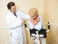 Senior Woman Physical Therapy Royalty Free Stock Photo