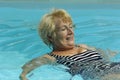 Mujer en piscina 
