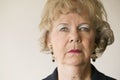 Senior Woman Staring Royalty Free Stock Photo