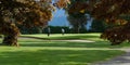 Seniors Active Golf Course Golfing Putting Green Royalty Free Stock Photo