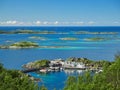 Senja Hamn Village in northern Norway