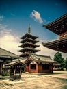 Senjoji Temple at Asakusa, Tokyo Japan Royalty Free Stock Photo