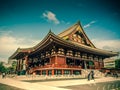 Senjoji Temple at Asakusa, Tokyo Japan Royalty Free Stock Photo