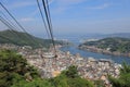 Senkoji Ropeway at Onomichi japan Royalty Free Stock Photo