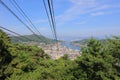 Senkoji Ropeway at Onomichi japan Royalty Free Stock Photo