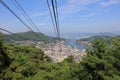 Senkoji Ropeway at Onomichi japan Royalty Free Stock Photo