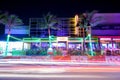 Senor Frogs Fort Lauderdale Florida night scene Royalty Free Stock Photo