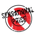 Sensational Price rubber stamp