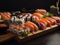 The Sensational Showcase of a Sushi Spread