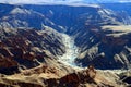 Sensational view of the Fish River Canyon - the second largest canyon in the world - Namibia Africa Royalty Free Stock Photo