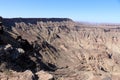 Sensational view of the Fish River Canyon - the second largest canyon in the world - Namibia Africa Royalty Free Stock Photo