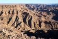 Sensational view of the Fish River Canyon - the second largest canyon in the world - Namibia Africa Royalty Free Stock Photo