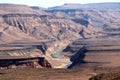 Sensational view of the Fish River Canyon - the second largest canyon in the world - Namibia Africa Royalty Free Stock Photo