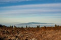 Sensational view from the mountain to the neighboring islands in the sea